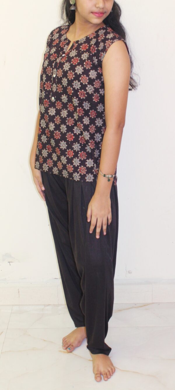 Ajrakh Print short kurta - APSK1
