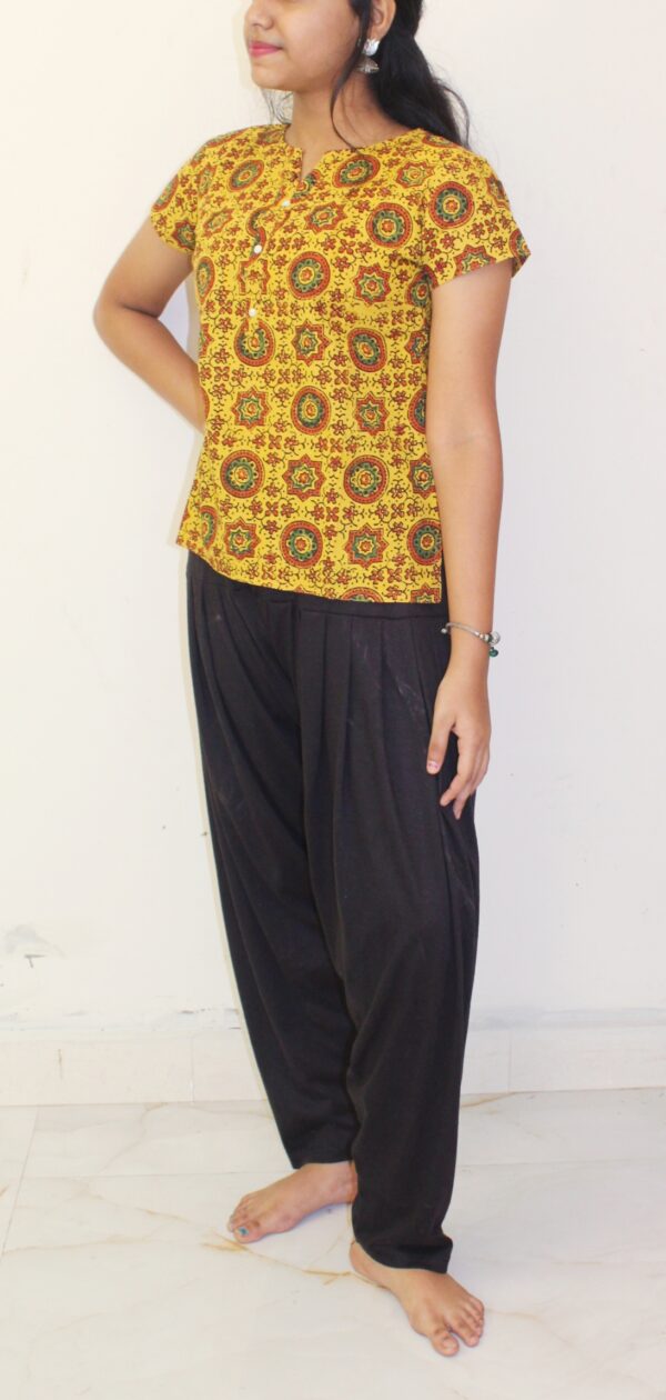 Ajrakh Print Short Kurta - APSK4