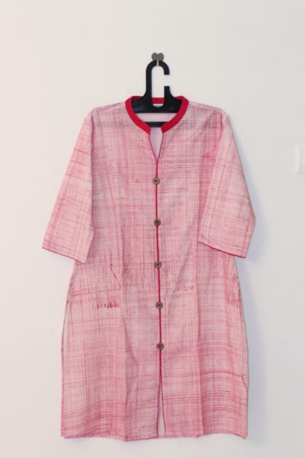 Pink Color Cotton Kurta - WSLPC1000