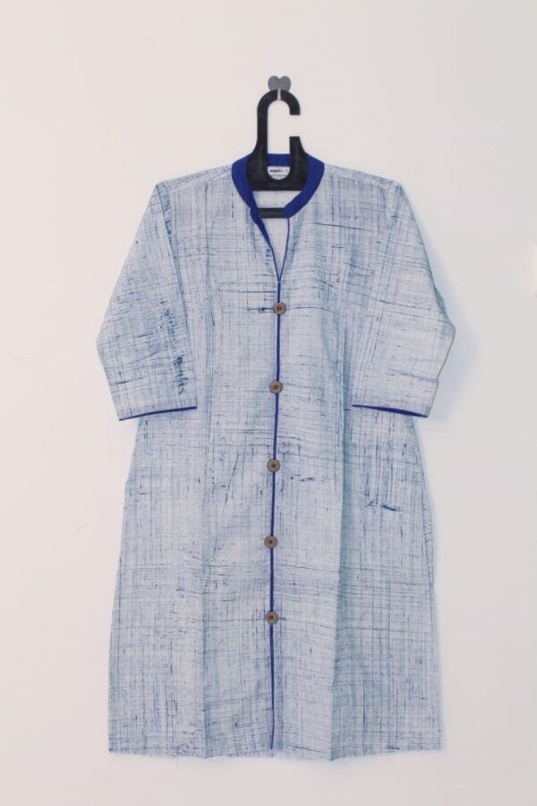 Blue color cotton kurta - WSLBC1001