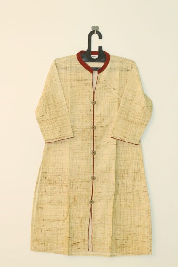 Brown Color Cotton kurta - WSLBC1004