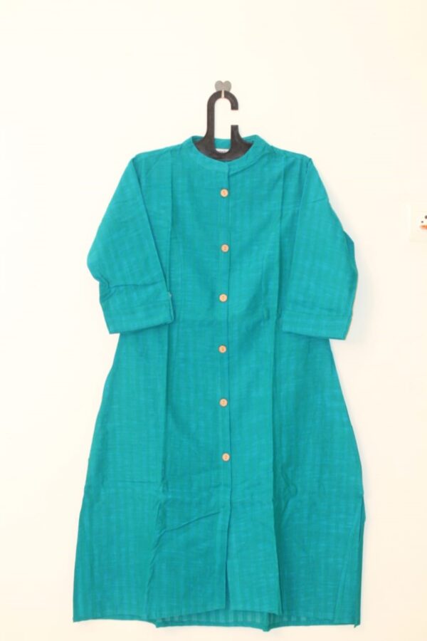 Blue color cotton kurta - WSLBC1010