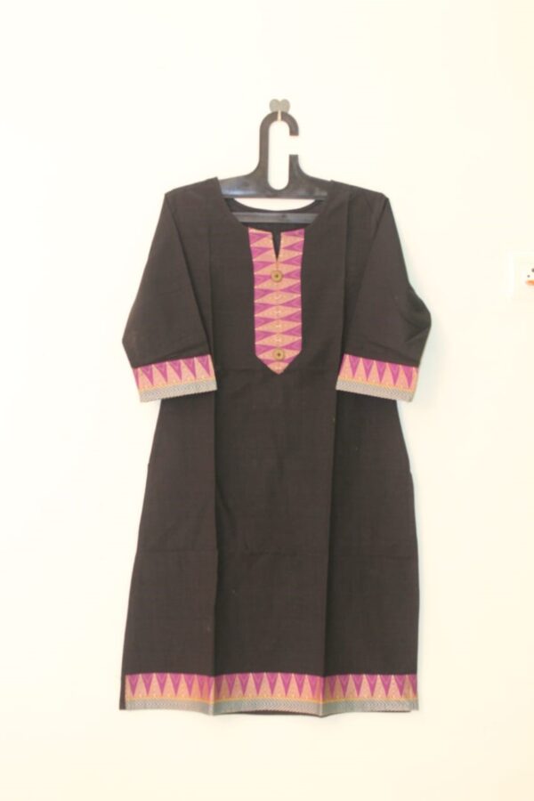 Purple Color Cotton kurta - WSLPR1014