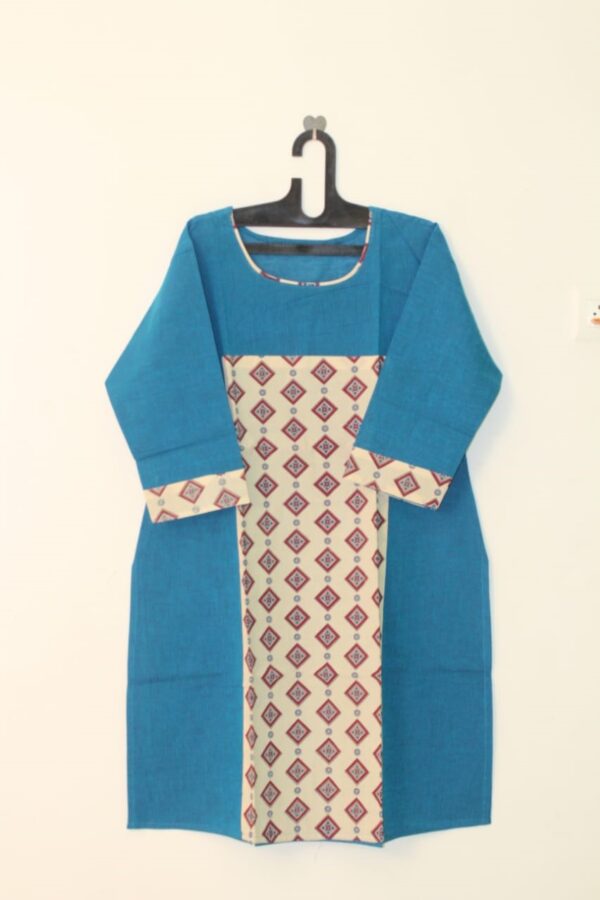 White Color Cotton kurta - WSLWR1024