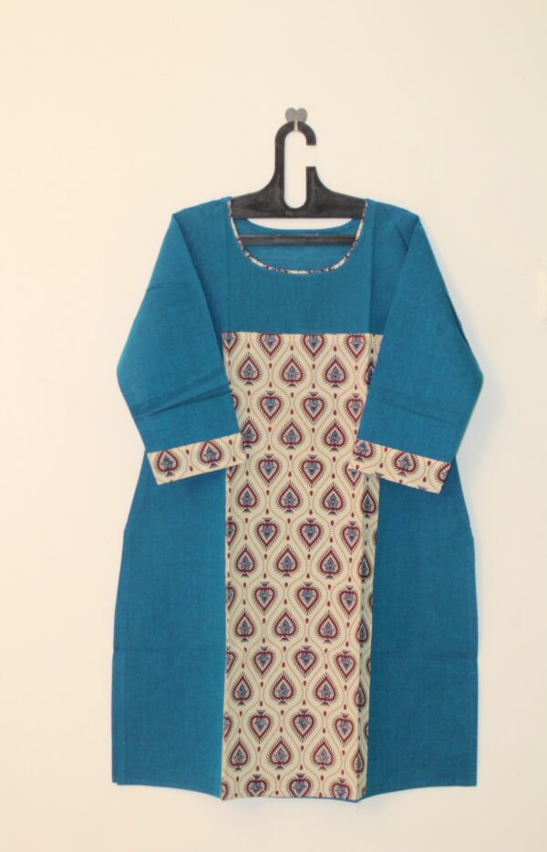 White Color Cotton kurta - WSLWR1025